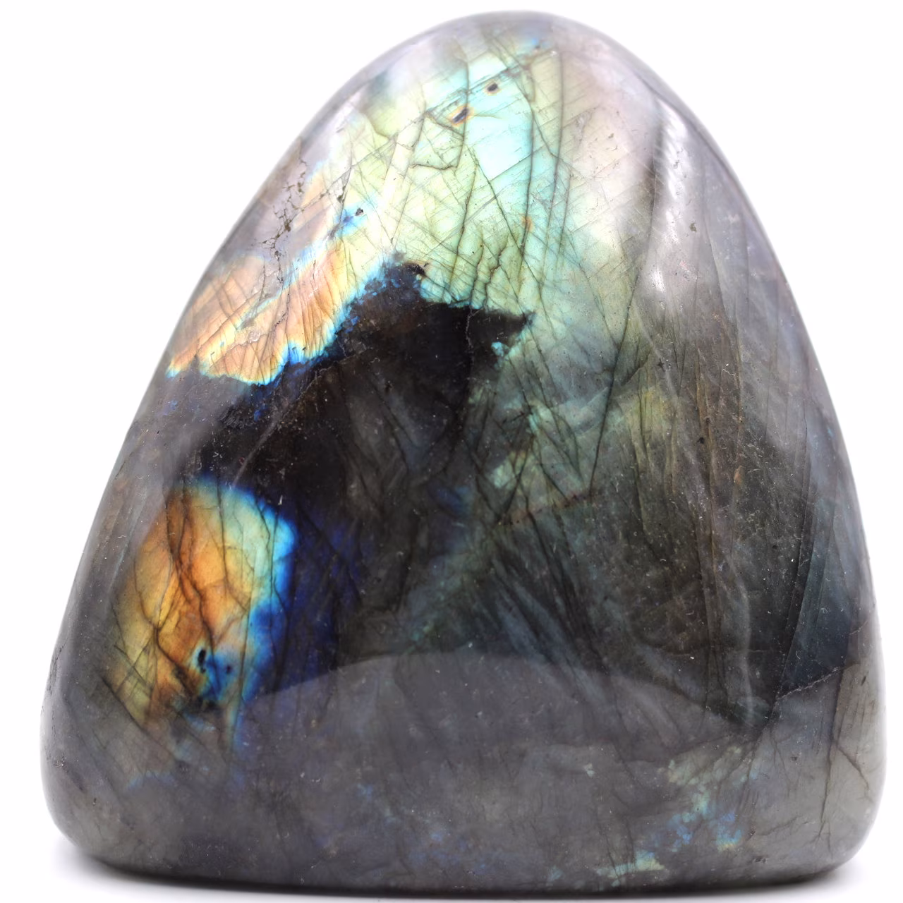 Labradoritsteinblock für Dekoration und Sammlung