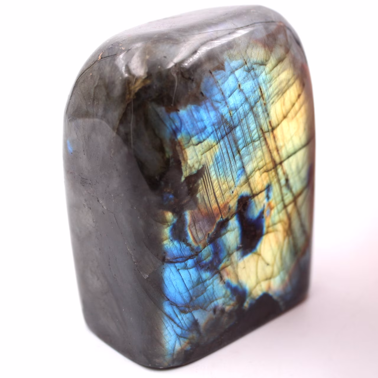 Labradoritsteinblock für Dekoration und Sammlung