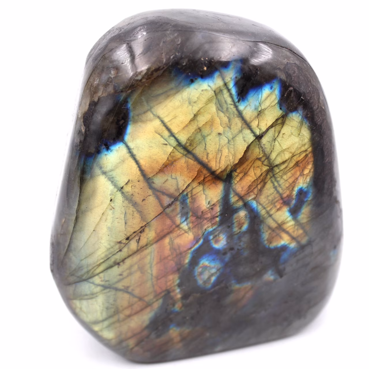 Labradoritsteinblock für Dekoration und Sammlung