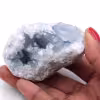 Rare cristal de célestite en dent de scie