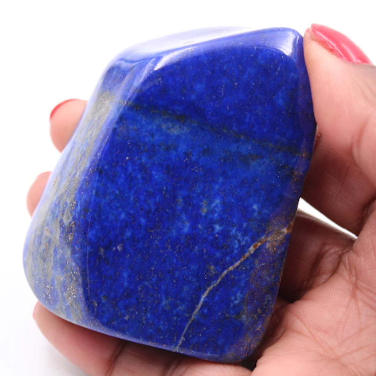 Block von Lapislazuli Stein freie Form