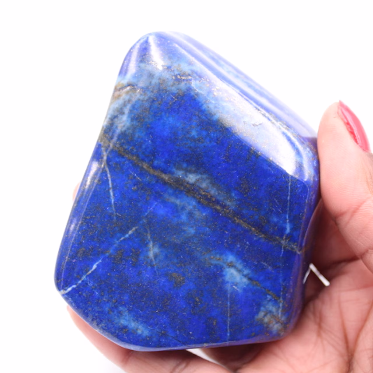 Block von Lapislazuli Stein freie Form