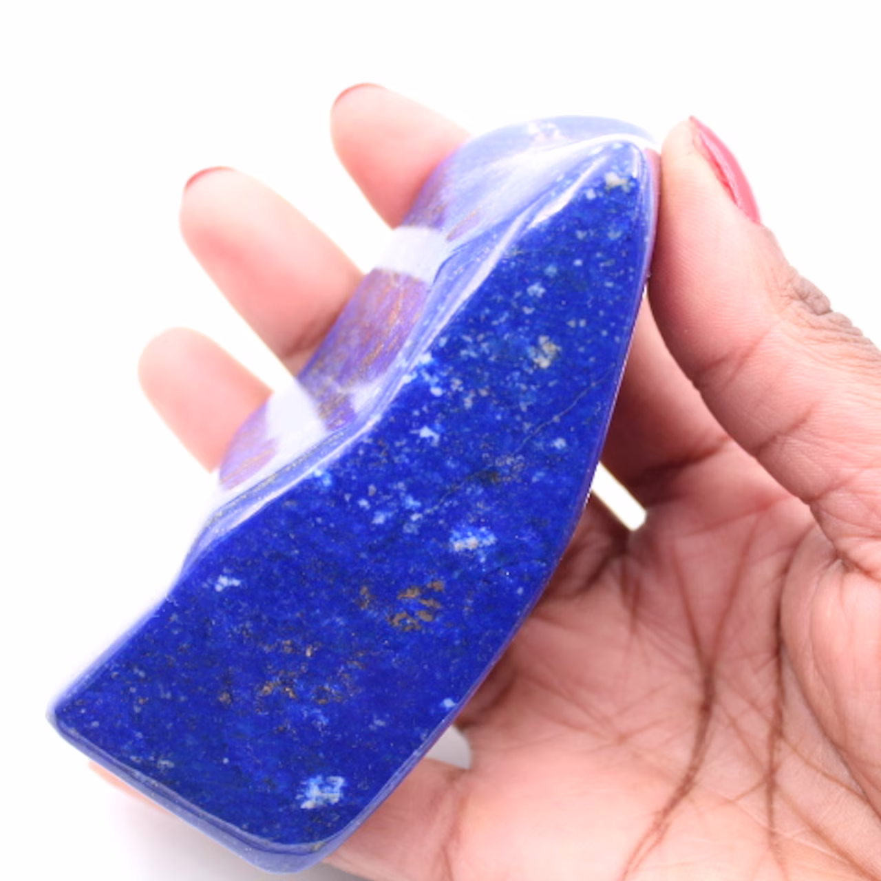 Block von Lapislazuli Stein freie Form