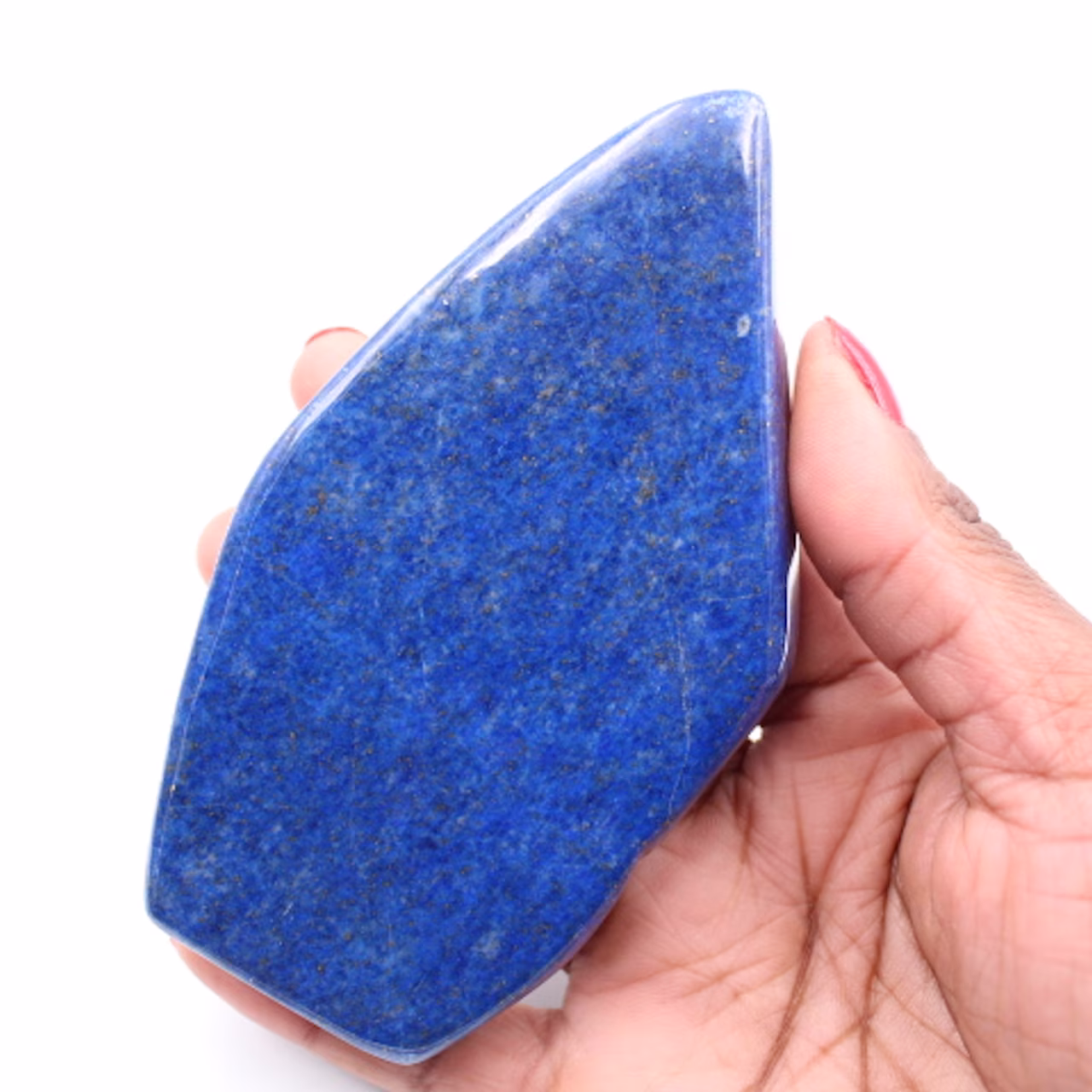 Block von Lapislazuli Stein freie Form