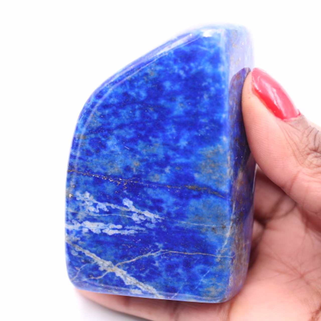 Block von Lapislazuli Stein freie Form