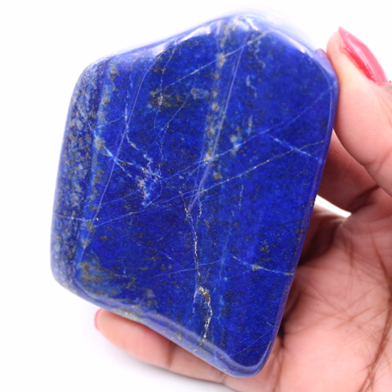Block von Lapislazuli Stein freie Form