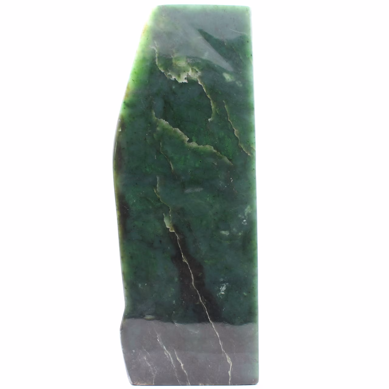 Jadestein Nephrit freie Form der Verzierung
