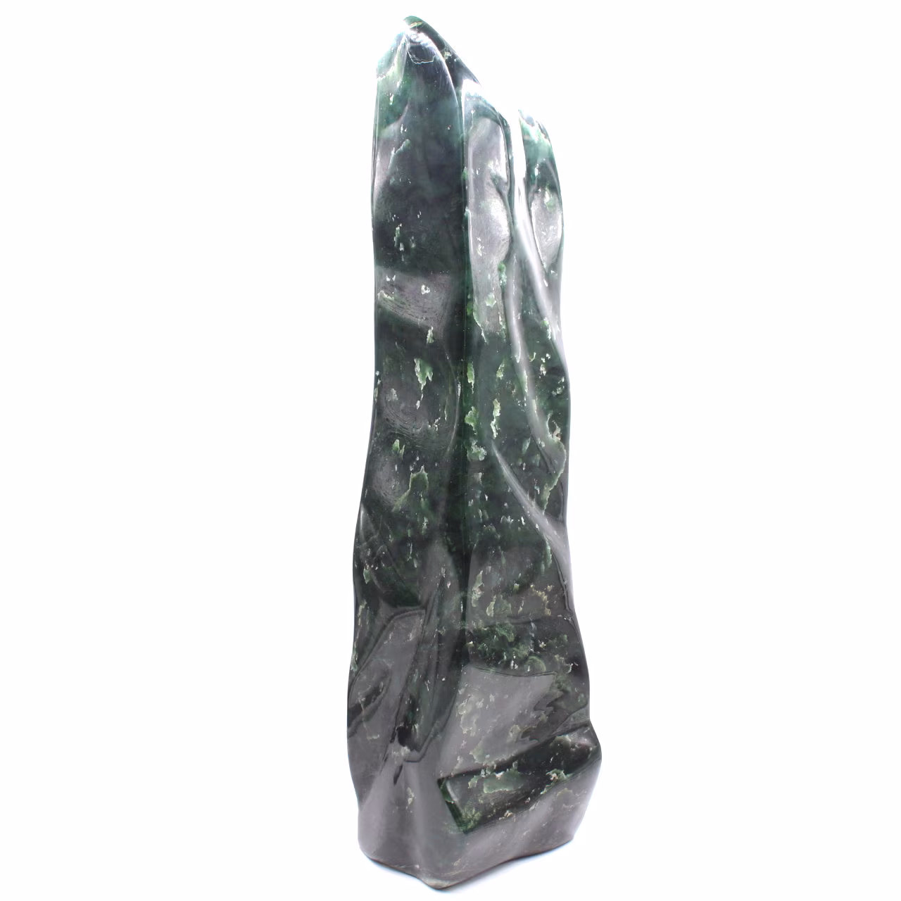 Jadestein Nephrit freie Form der Verzierung