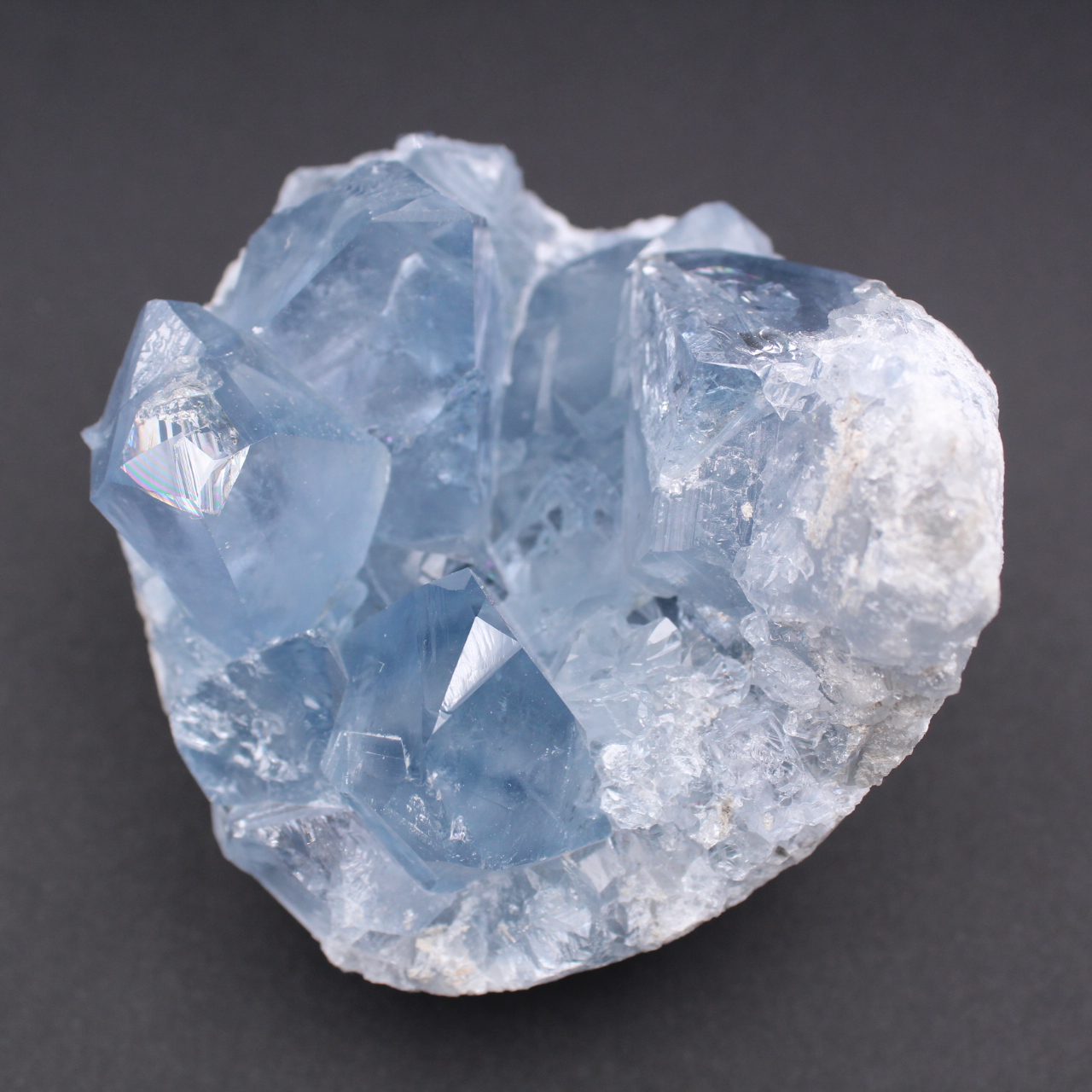 Blaue Celestitkristalle