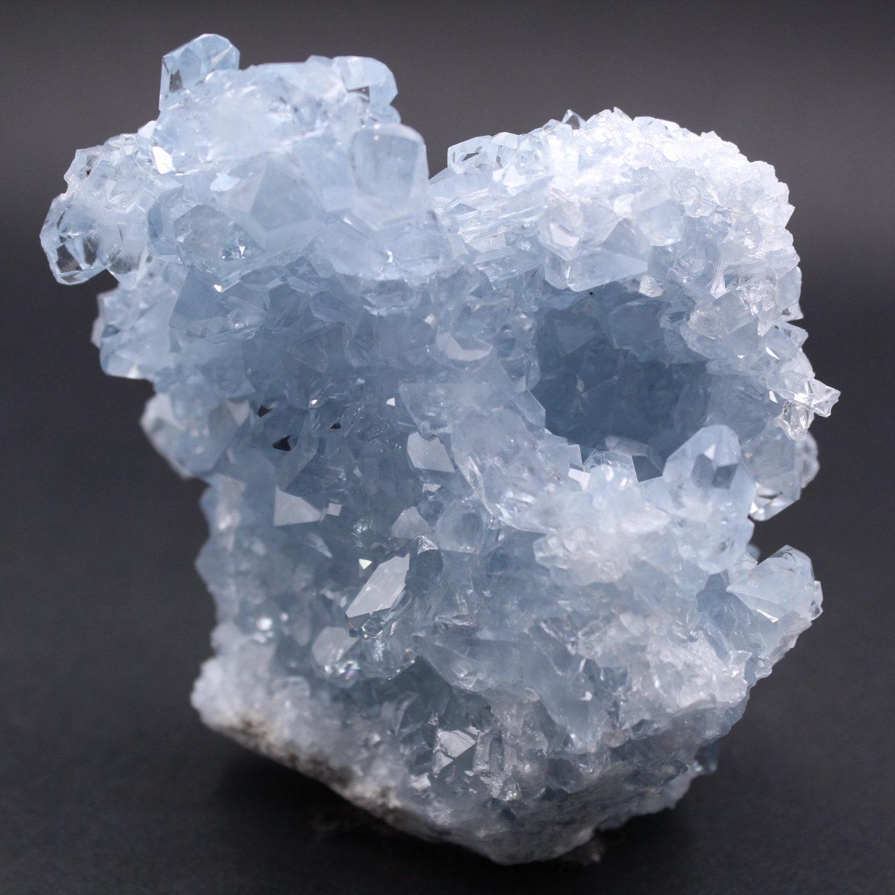 Blaue Celestitkristalle
