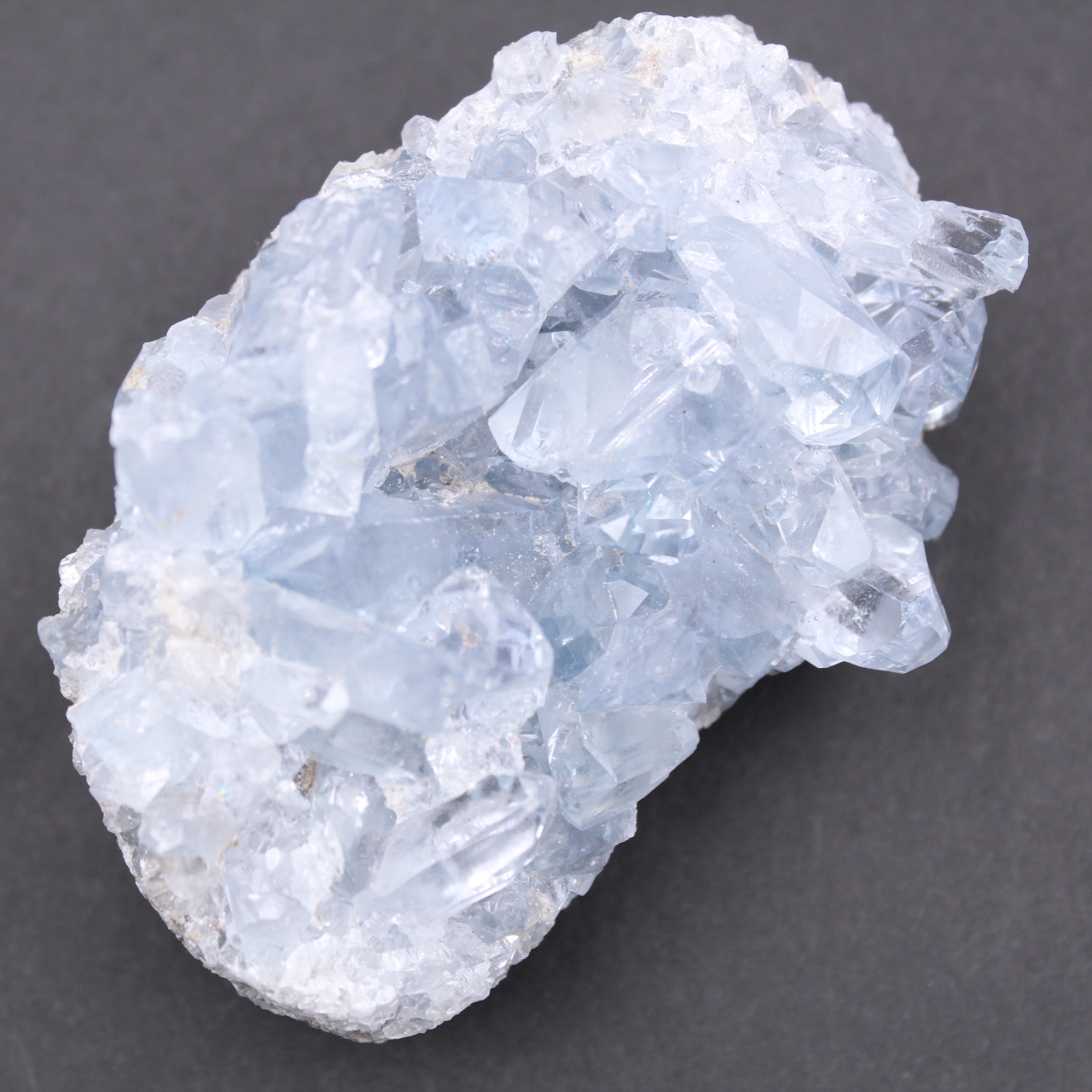 Blaue Celestitkristalle