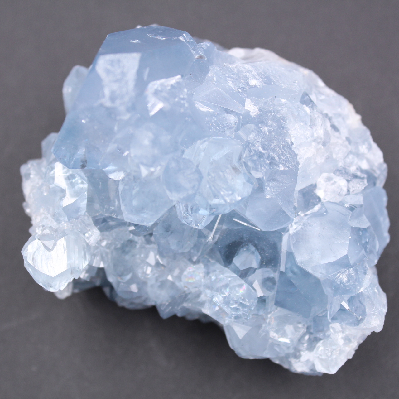 Blaue Celestitkristalle
