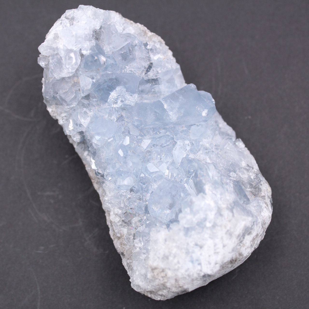 Blaue Celestitkristalle