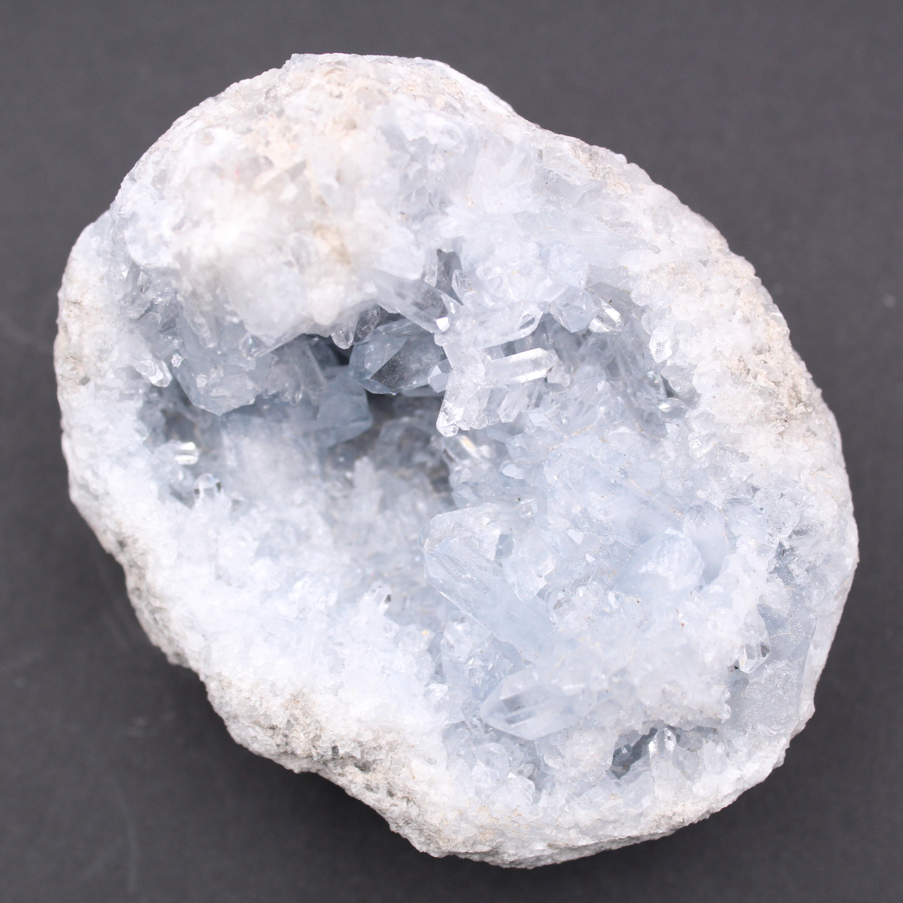 Blaue Celestitkristalle