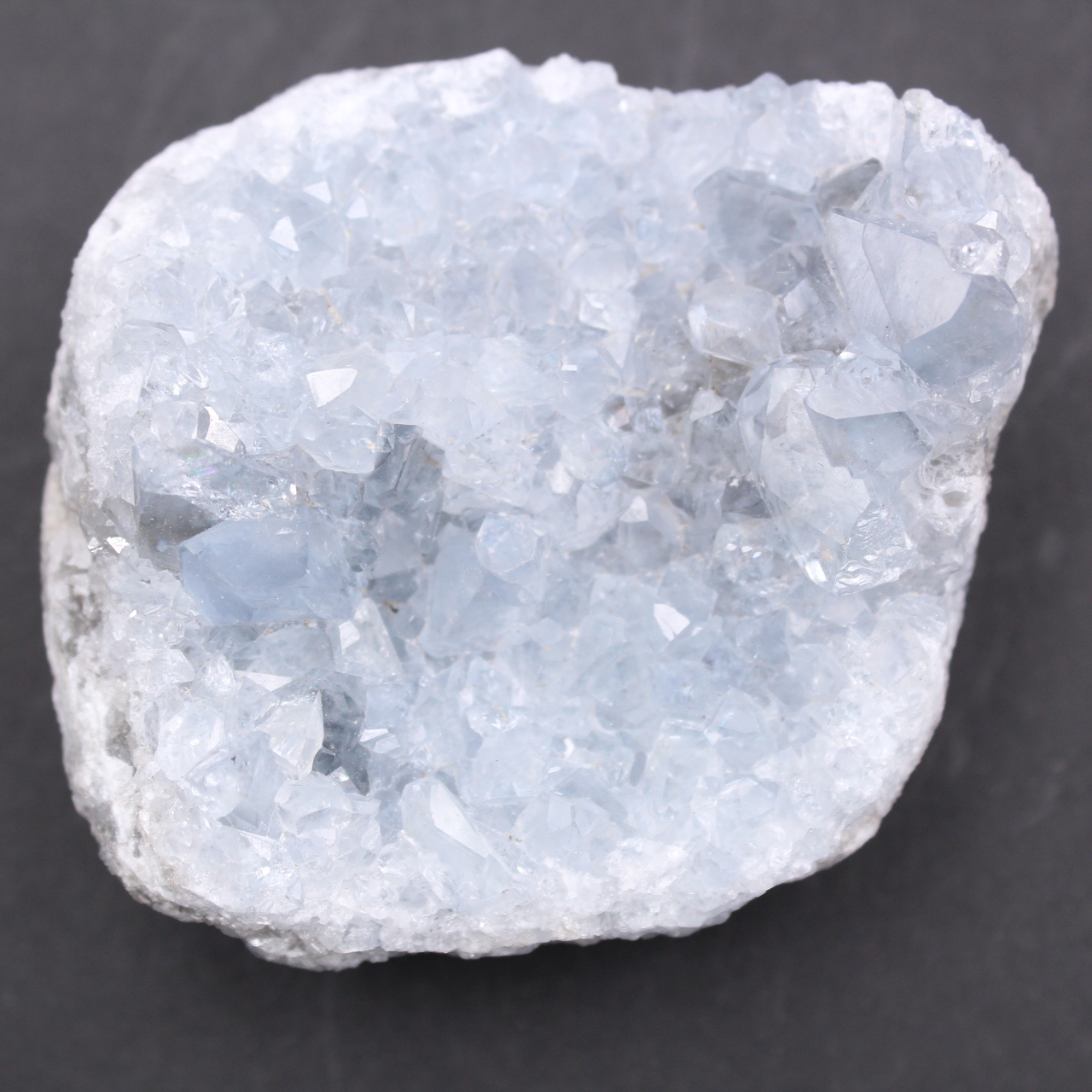 Blaue Celestitkristalle