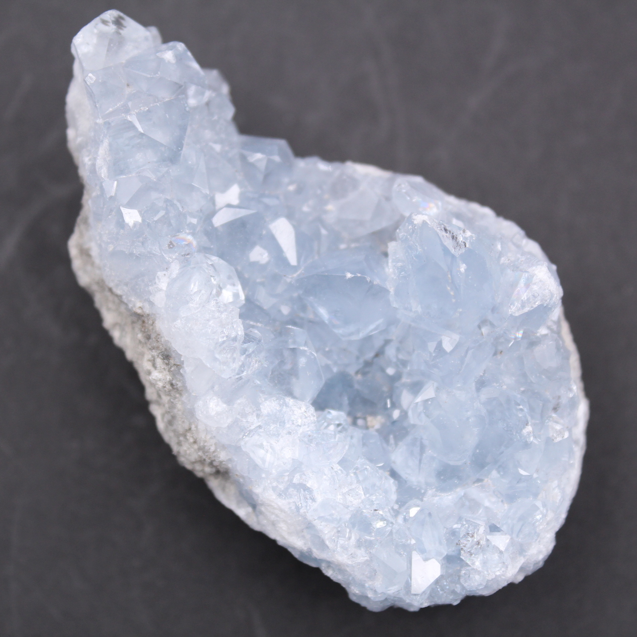 Blaue Celestitkristalle