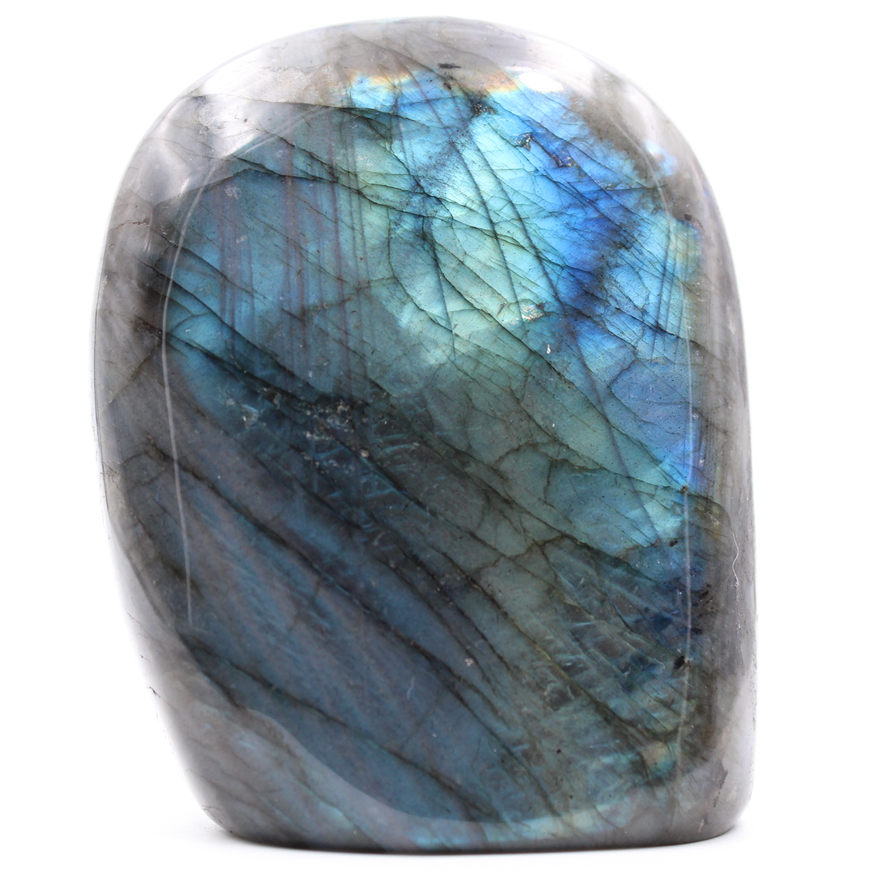 Blauer Labradorit-Steinblock