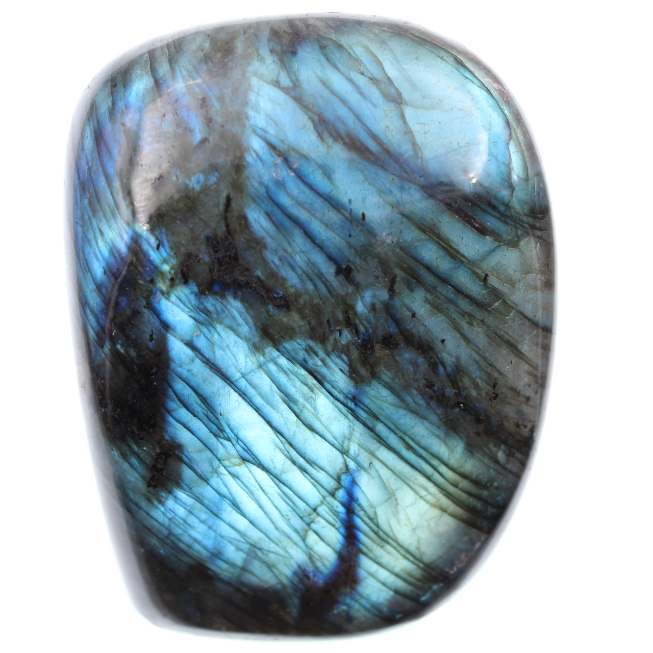 Labradoritblauer Stein, Dekorationsblock