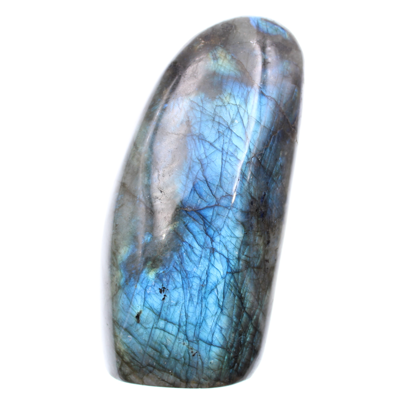 Labradorit-Zierstein mit blauen Reflexen