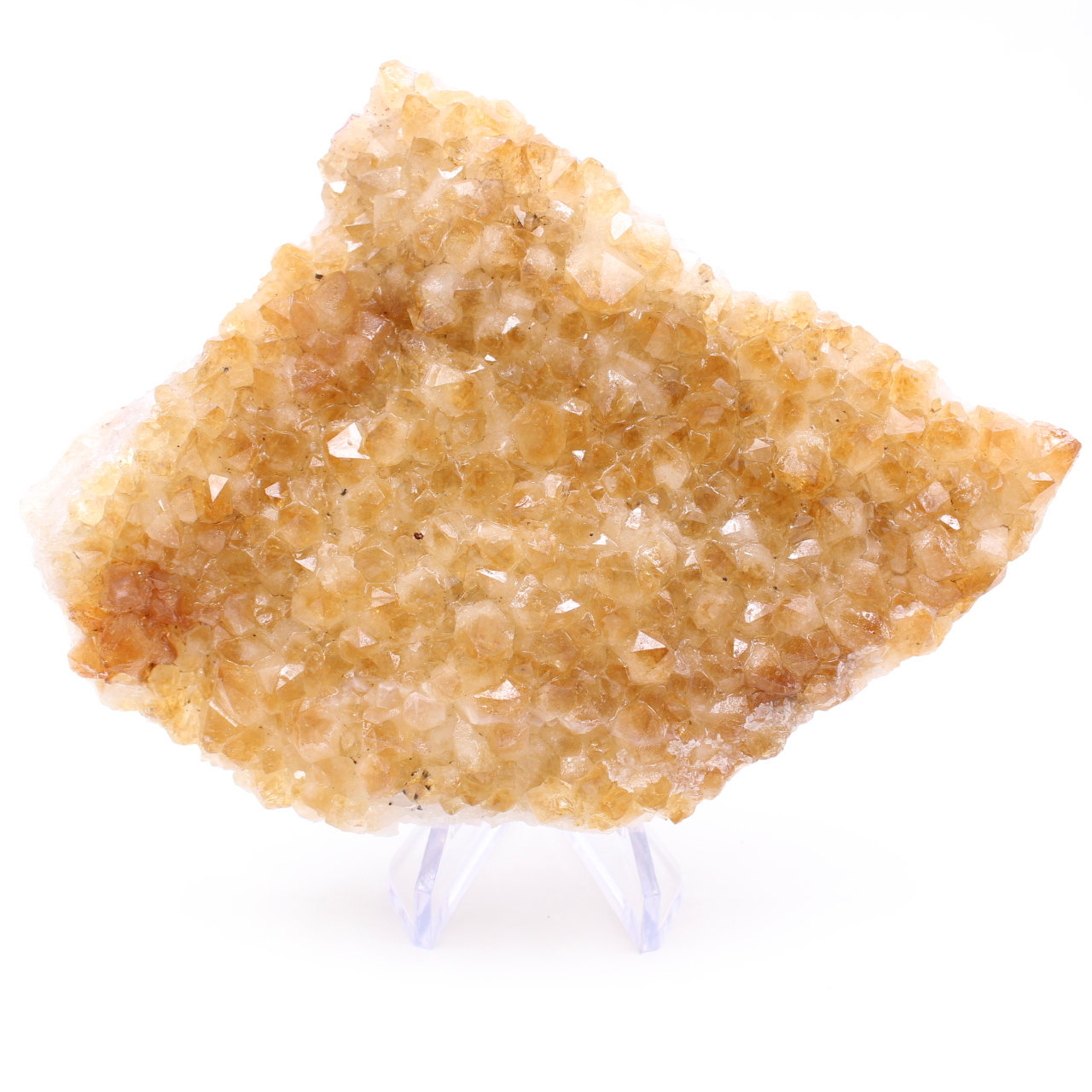 Citrinkristallplatte