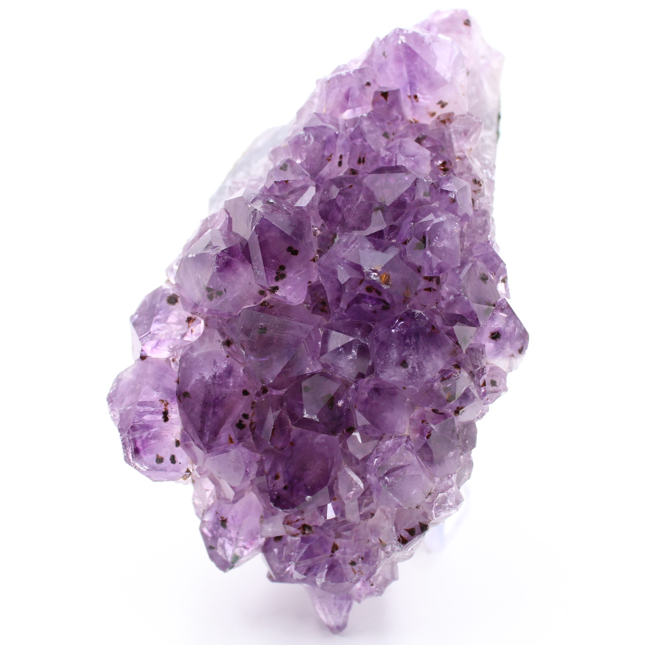 Große Amethystkristalle mit Einschluss
