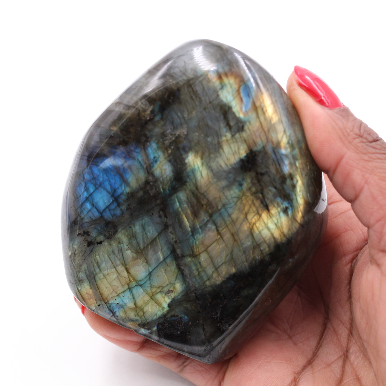 Labradorit Steinblock