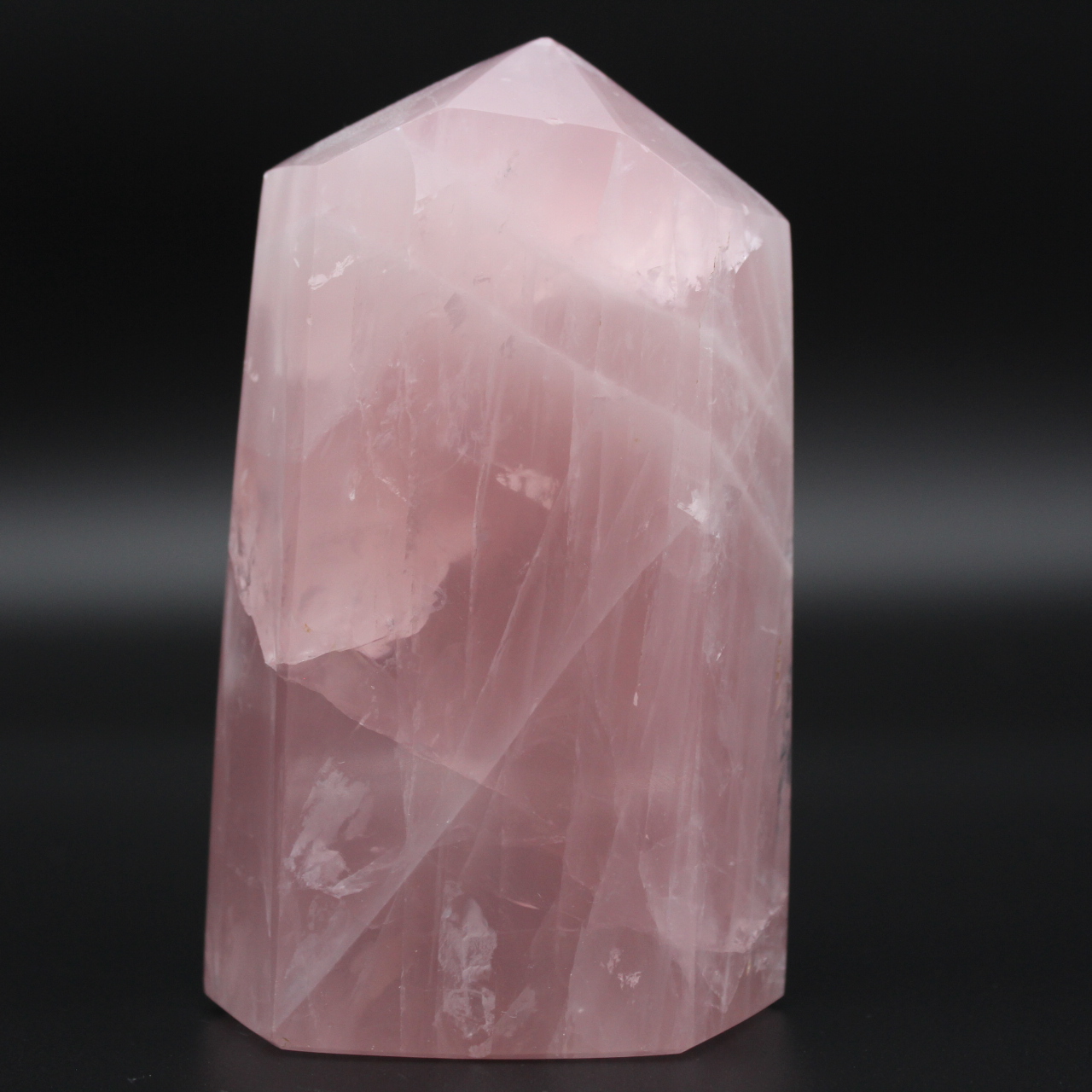 Rosenquarzprisma
