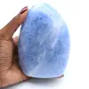 Polierter blauer Calcitstein - 0