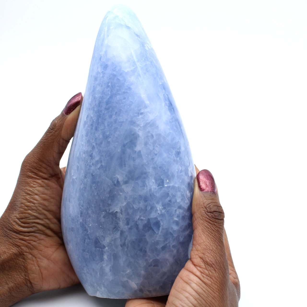 Blauer Calcitfelsen