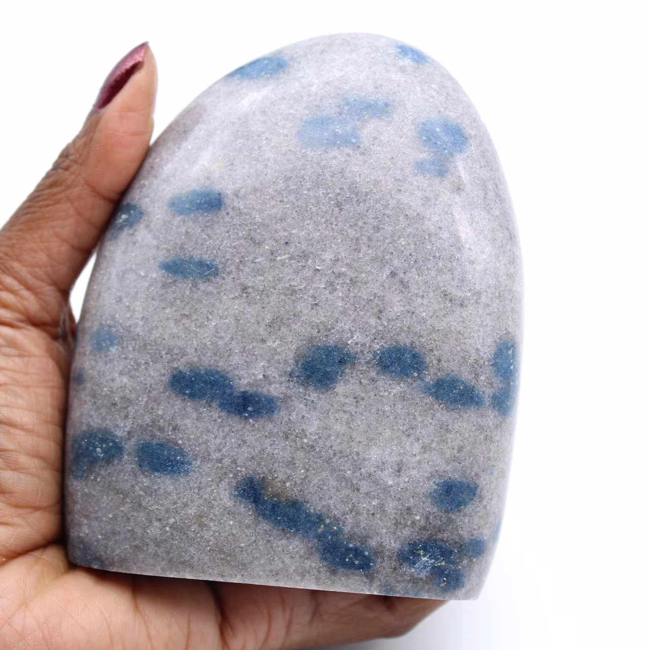 Polierter Lazulite