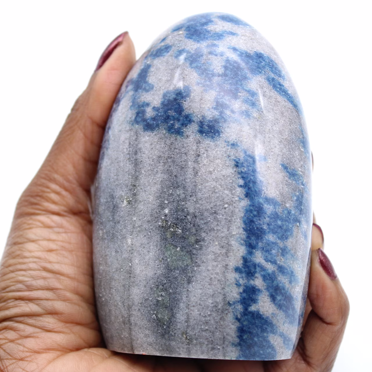 Polierter Lazulite