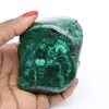 Polierter Malachitblock - 0
