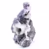 Fluorite sur gange de quartz et galène