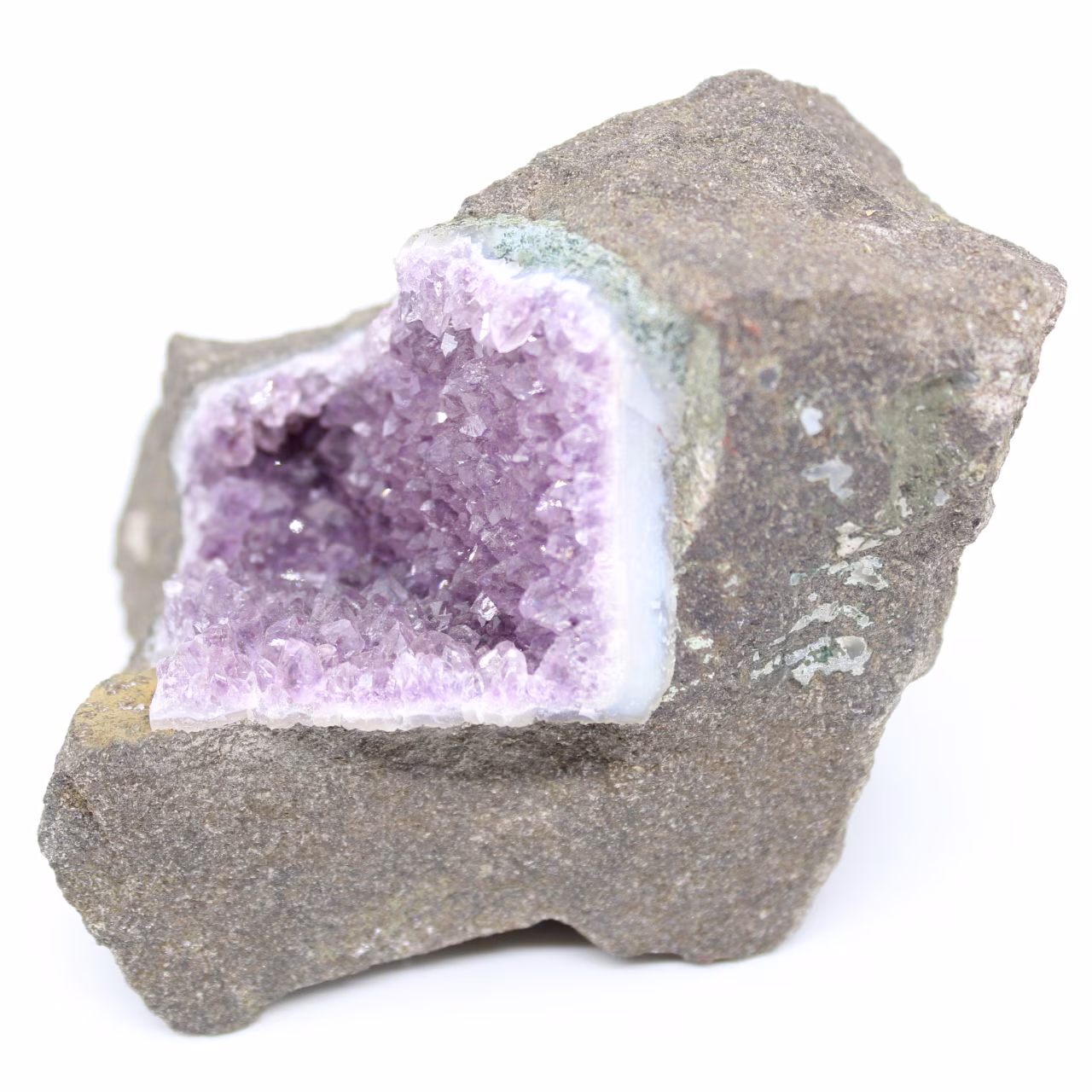 Kleine Amethyst-Geode aus Spanien