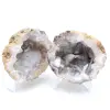 Ganze Kokos-Achat-Geode - 0