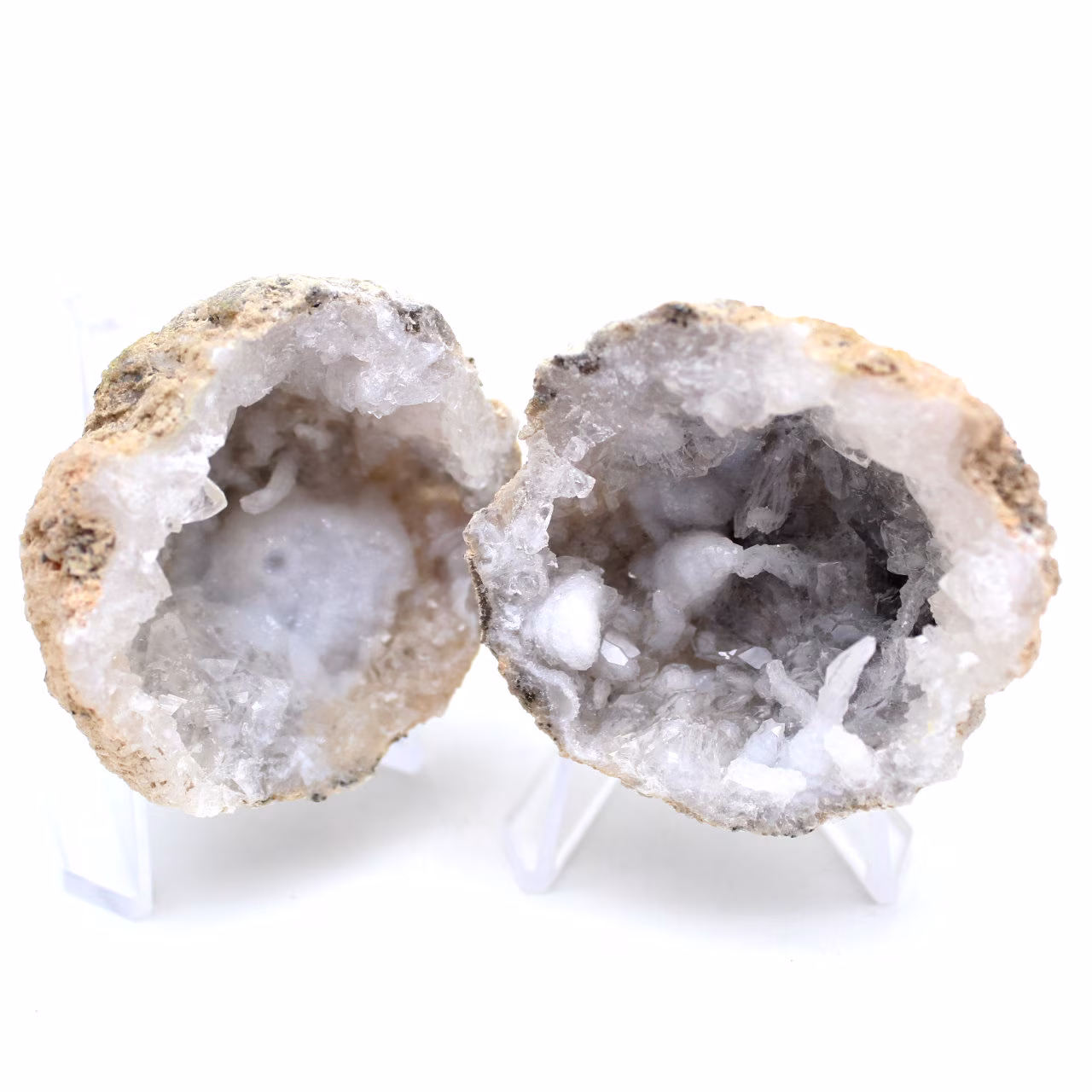 Ganze Kokos-Achat-Geode