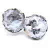 Ganze Kokos-Achat-Geode - 0