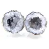 Ganze Kokos-Achat-Geode - 0