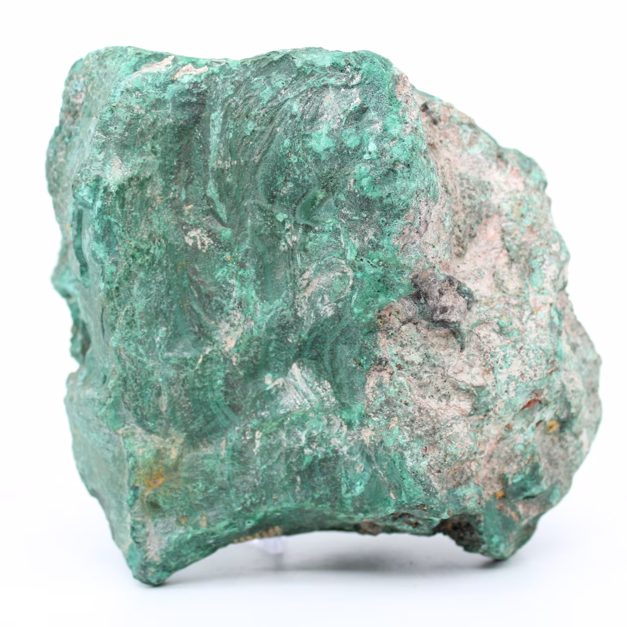 Roher Malachitblock