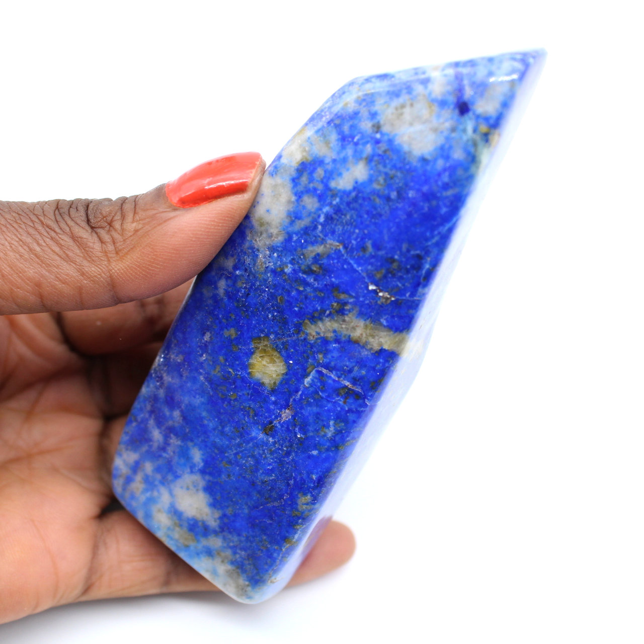 Lapislazuli polierter Stein