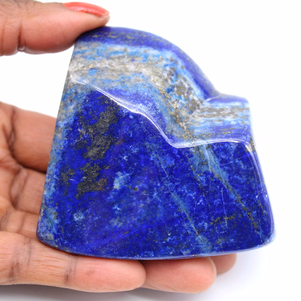 Freiform in Lapislazuli