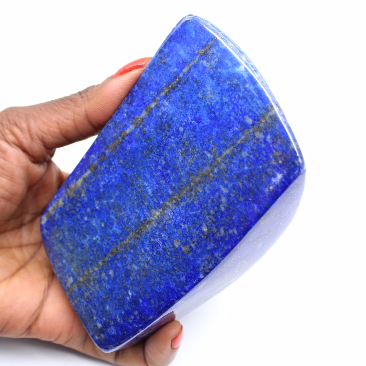 Natürlicher polierter Lapislazuli-Stein