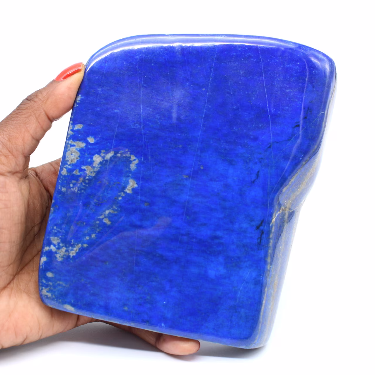 Großer polierter Lapislazuli-Block