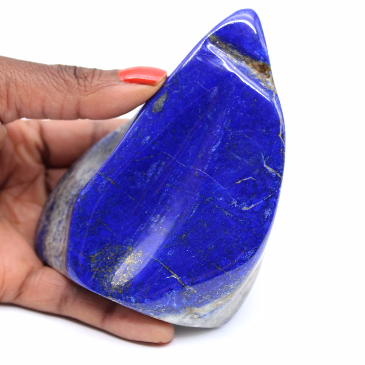 Polierter Lapislazuli zum Sammeln