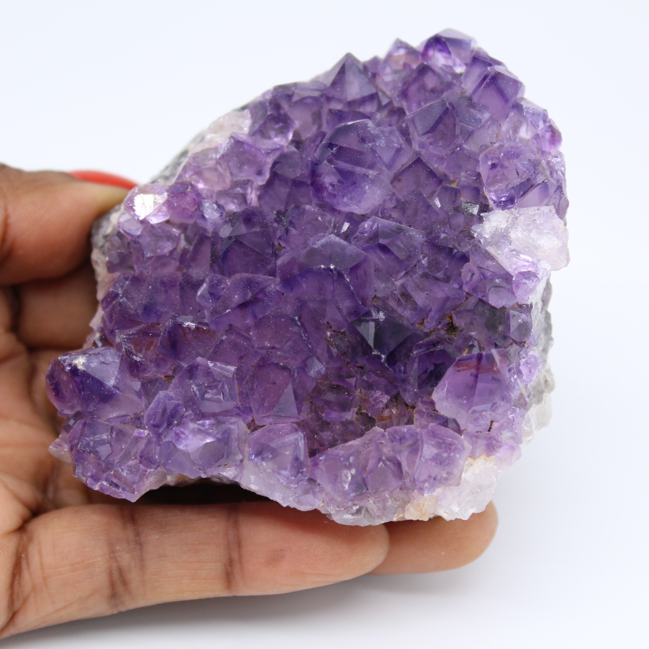 Natürliche Amethyst-Druse