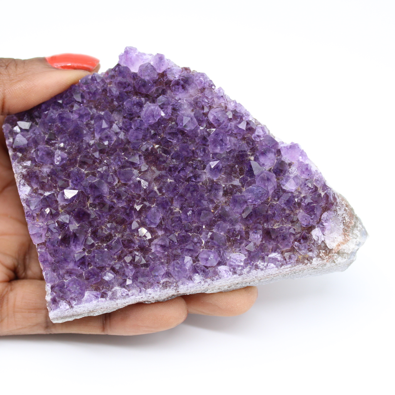 Uruguayische Amethystkristalle