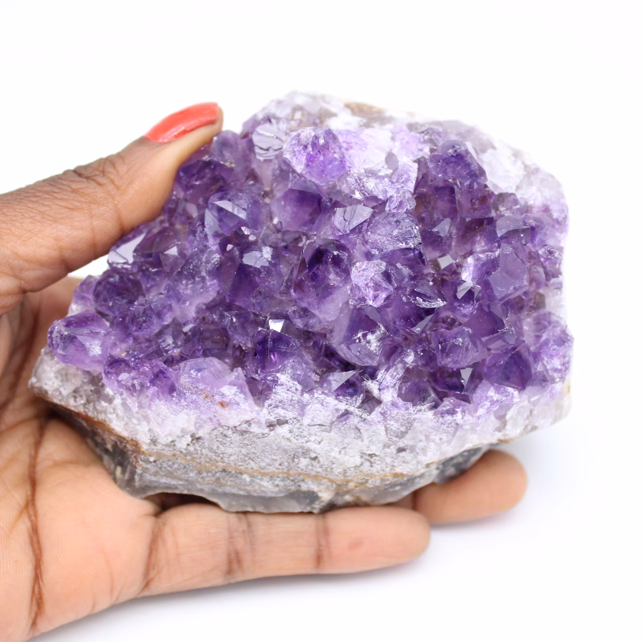 Stück natürlicher Amethyst