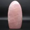 Polierter Rosenquarzstein - 0