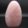Natürlicher Rosenquarz polierter Stein - 0