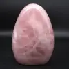 Naturpolierter Rosenquarz - 0